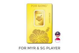 Poh Kong Bunga Raya Gold Bar (20G)